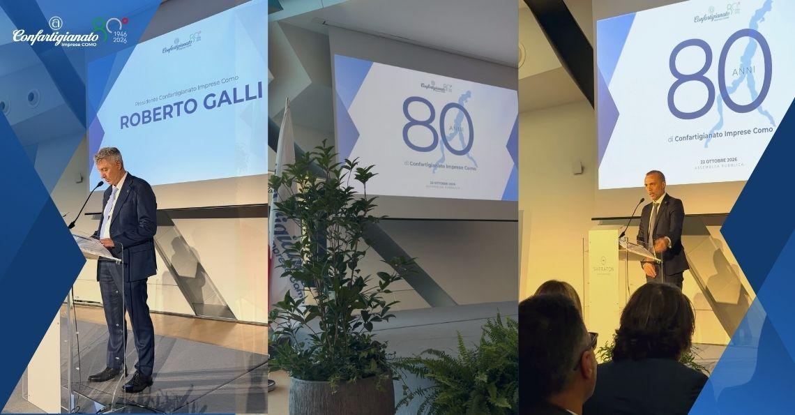 80 ANNI DI CONFARTIGIANATO IMPRESE COMO: UNA STORIA CHE CONTINUA